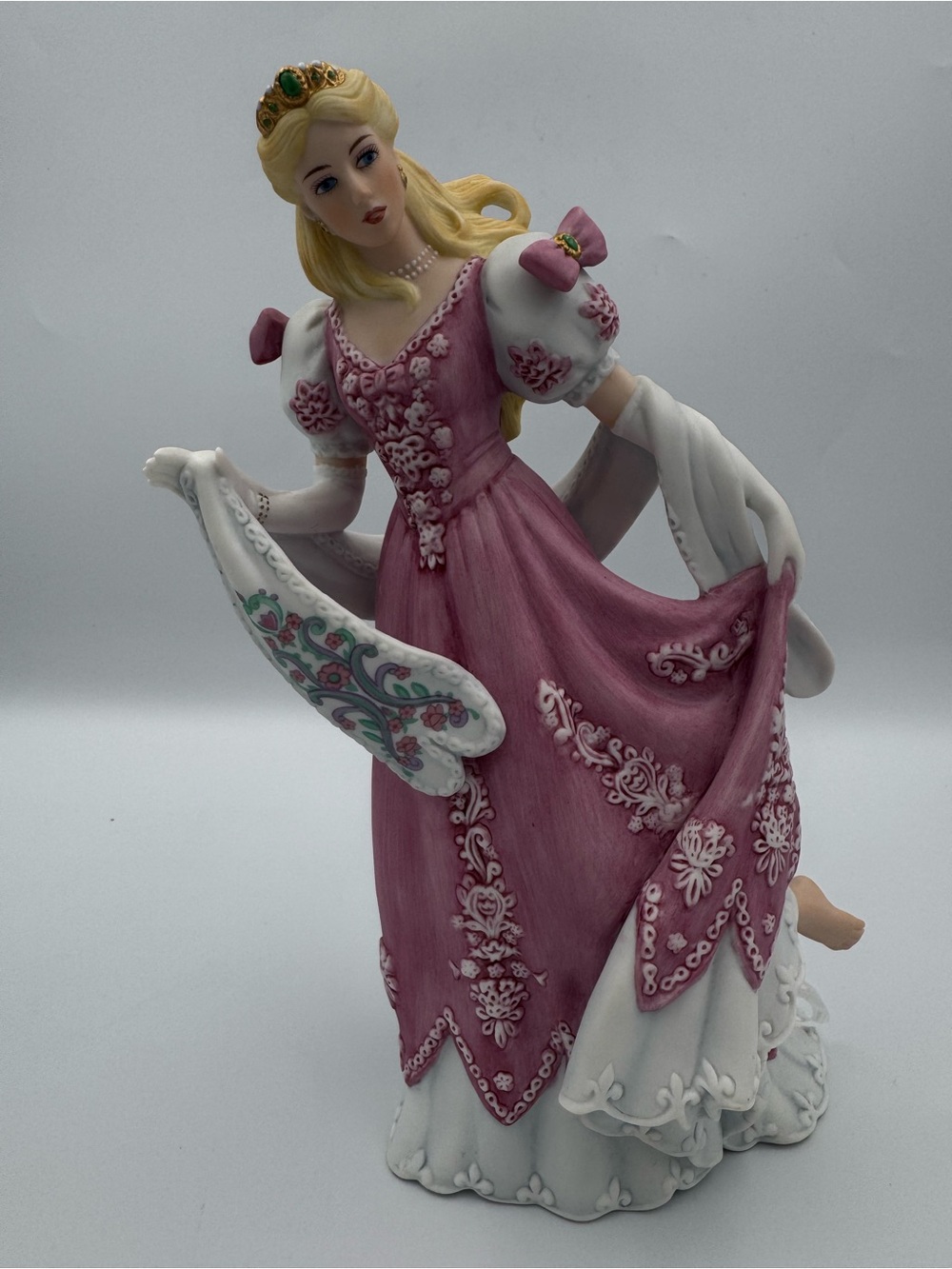 Vintage 1988 Lenox Cinderella Legendary Princesses Porcelain Figurine 8.75"